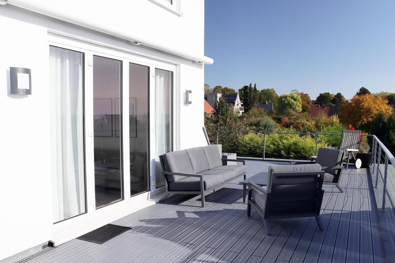 Grosse Penthouse Ferienwohnung Mit Meerblick, Sonnenterrasse & Luxusbad Von "Momentic" เซียร์คสดอร์ฟ ภายนอก รูปภาพ